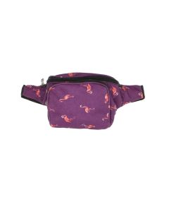 Borseta, din material sintetic, ButicCochet, 17 x 13 cm, 3 compartimente, Mov - BRS509