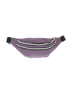 Borseta, din material sintetic, ButicCochet, 30 x 15 cm, 3 compartimente, Mov - BRS520