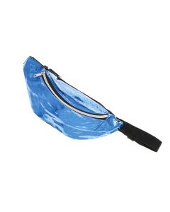 Borseta, din material sintetic, ButicCochet, 31 x 12 cm, 2 compartimente, Albastru electric - BRS527