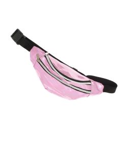 Borseta, din material sintetic, ButicCochet, 30 x 12 cm, 2 compartimente, Roz - BRS533