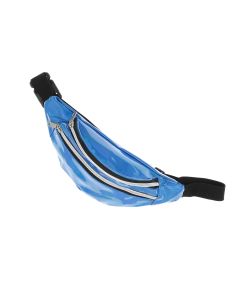 Borseta, din material sintetic, ButicCochet, 30 x 12 cm, 2 compartimente, Albastru electric - BRS537