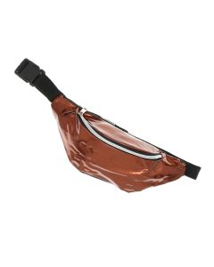 Borseta, din material sintetic, ButicCochet, 30 x 12 cm, 2 compartimente, Aramiu - BRS540