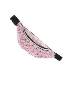 Borseta, din material sintetic, ButicCochet, 30 x 12 cm, 2 compartimente, Roz - BRS550