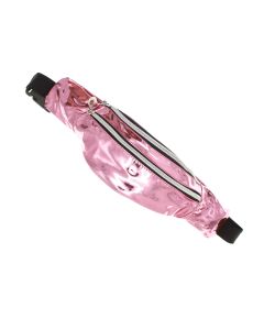 Borseta, din material sintetic, ButicCochet, 37 x 14 cm, 2 compartimente, Roz - BRS559