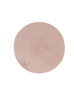 Bereta de dama, 90% lana 10% acrilic, Buticcochet, one size, model cu strasuri, Bej - BSC869