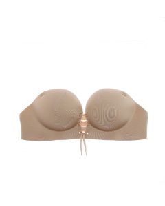 Sutien dama, Buticcochet, 82% nailon 18% spandex, cupa A, Bej - BST249