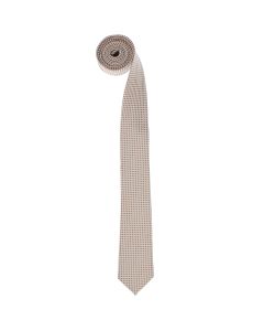 Cravata, din material sintetic, 145 x 5.5 cm, Maro - CRV317
