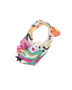 Batic de dama, 50 x 50 cm, ButicCochet, din satin, multicolor - ES2629