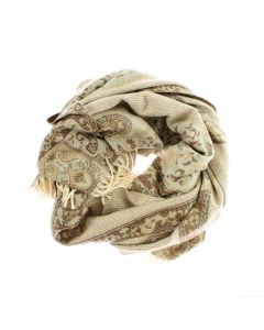 Esarfa de dama, din lana, Buticcochet, cu model stilizat, 65x190 cm, Multicolor - ES3245