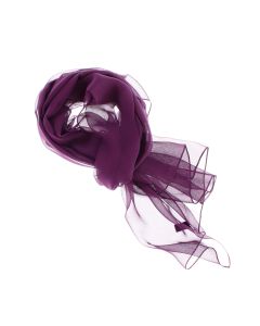 Esarfa de dama, uni, ButicCochet, 80% poliester 20% vascoza, Mov - ES3365