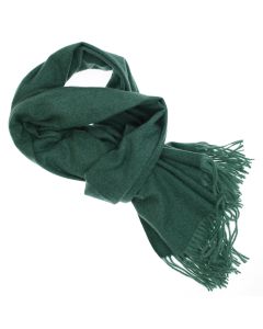 Esarfa dama, din lana, Buticcochet, 70x190 cm, model uni, Verde - ES3412