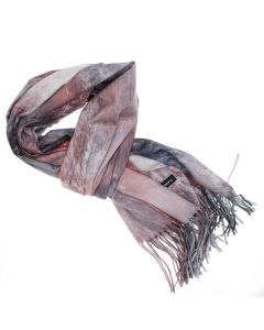 Esarfa dama, din lana, Buticcochet, 70x180 cm, cu franjuri, Multicolor- ES3424