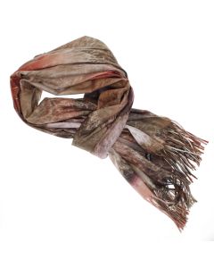 Esarfa dama, din lana, Buticcochet, 70x180 cm, cu franjuri, Multicolor- ES3426