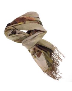 Esarfa dama, din lana, Buticcochet, 70x180 cm, model cu fir metalizat, Multicolor - ES3526