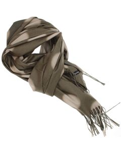 Esarfa dama, din lana, Buticcochet, 70x180 cm, imprimeu cu buline, Kaki - ES3564