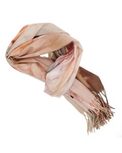 Esarfa dama, din lana, Buticcochet, 70x180 cm, imprimeu floral stilizat, Multicolor - ES3601