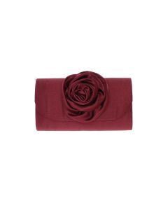 Geanta plic, de dama, din material sintetic, ButicCochet, 21x12x5 cm, Visiniu - GND1117