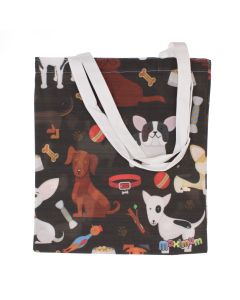 Geanta textila din bumbac, dimensiune 34x39 cm, Buticcochet, Multicolor - GND1128