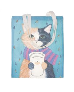 Geanta textila din bumbac, dimensiune 34x39 cm, Buticcochet, Multicolor - GND1131