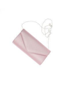 Geanta plic, de dama, din material sintetic, ButicCochet, 22x11x5 cm, Roz - GND684