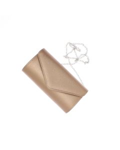 Geanta plic, de dama, din material sintetic, ButicCochet, 22x11x5 cm, Maro - GND690