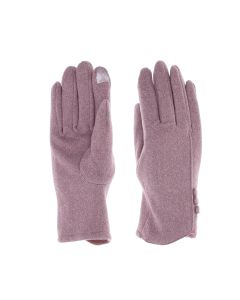 Manusi dama, de iarna, din material sintetic si bumbac, cu degete, one size, Mov - MA348