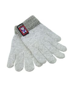 Manusi, copii, de iarna, Gri deschis, 14 cm - MC09