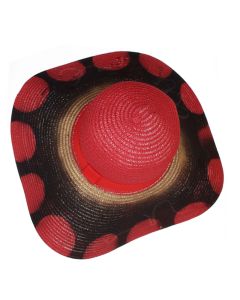 Palarie de soare, dama, Anoul, din paie de hartie, one size, Multicolor - PAL1928
