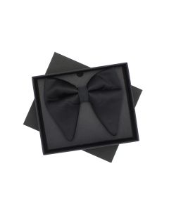 Papion barbatesc, Buticcochet, din material sintetic, 10x12 cm, Negru - PAP348