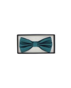Papion barbatesc, Buticcochet, din material sintetic, 7x12 cm, Turcoaz inchis - PAP358