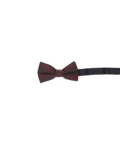 Papion pentru copii, Buticcochet, 9x5 cm, model stilizat, Bordo - PAPC272