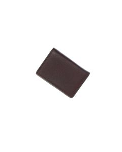 Port card, din piele naturala, Buticcochet, 10x7x1 cm, Mov - PR1037