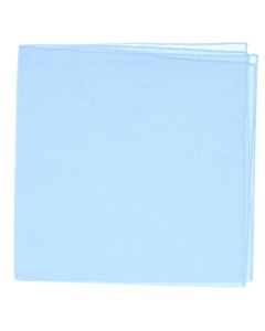 Bandana din bumbac, dimensiune 55 x 55 cm, Buticcochet, model uni, Bleu - ES2237